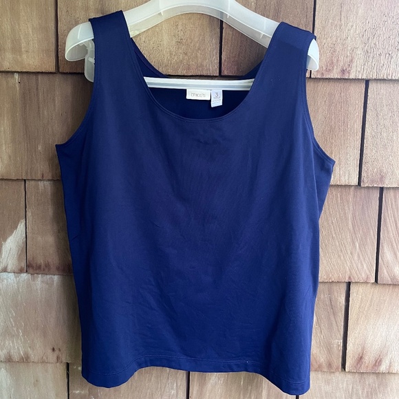 Sleeveless Microfiber Tank Top Royal Blue - Picture 1 of 7